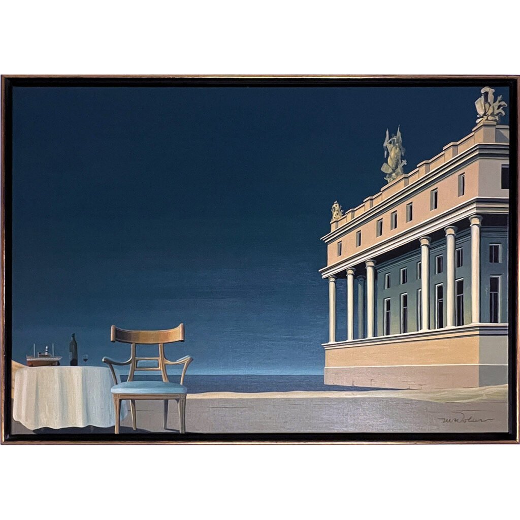 Joop Polder painting