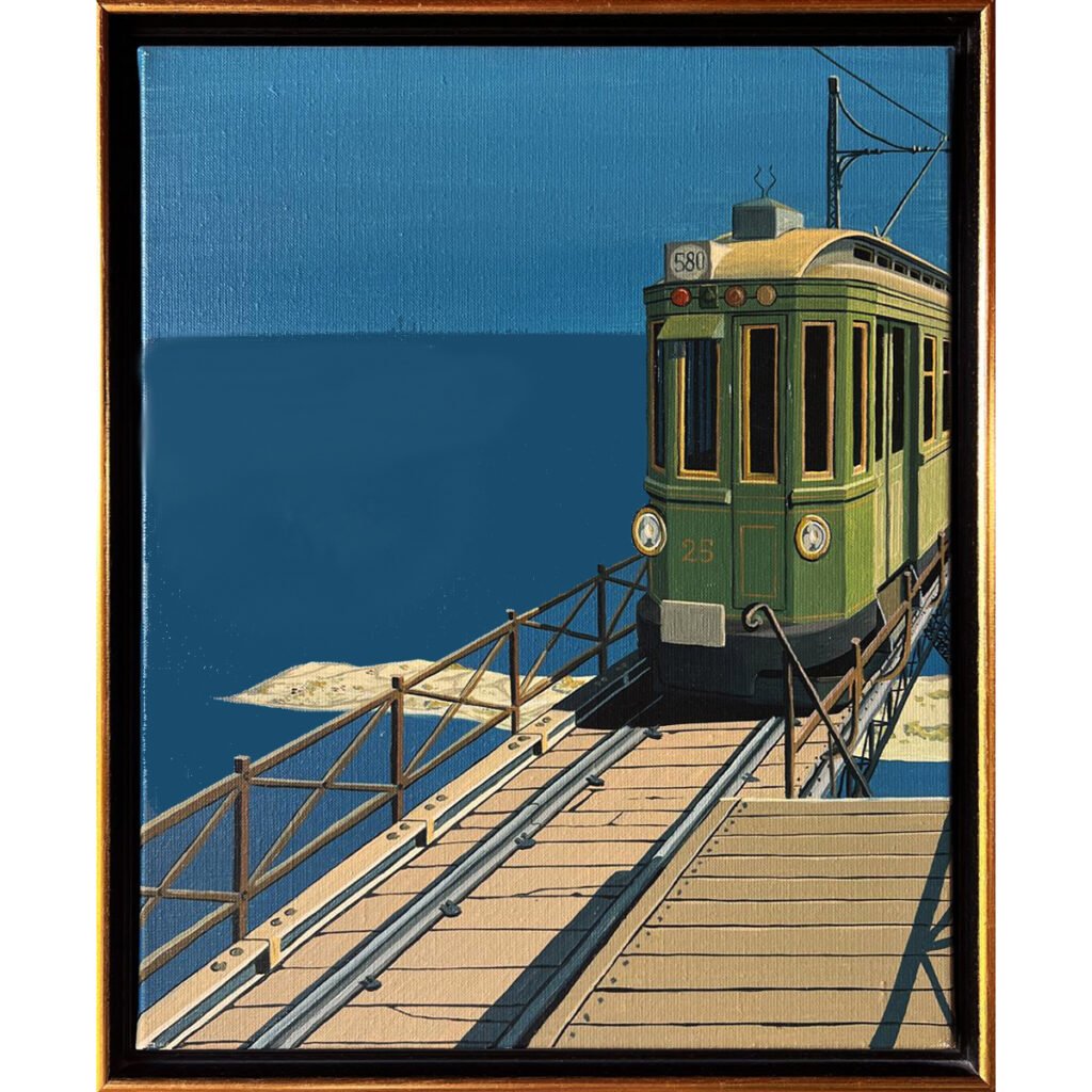 Joop Polder painting