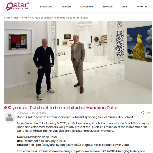 Dutch Art Exhibition Qatar Living